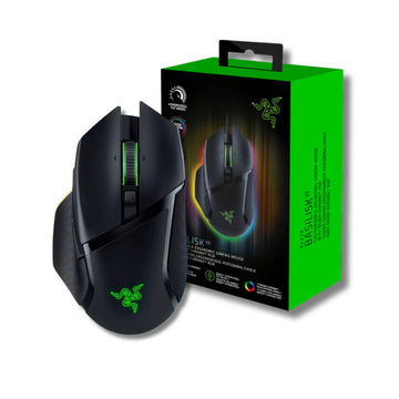 Mouse Gamer Razer Basilisk V3 26K Dpi Switch Optico 70M 11 Zonas Chroma Black (Rz01-04000100-R3M1)