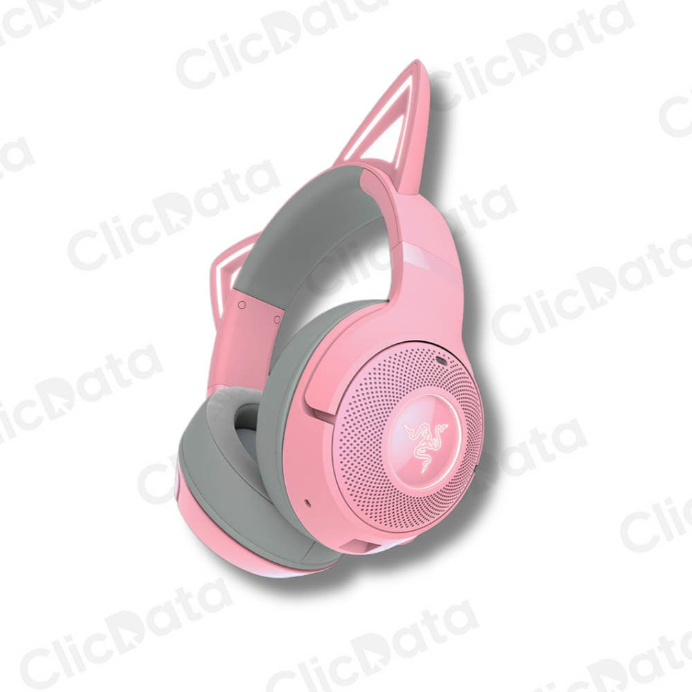Audifono C/Microf. Razer Kraken Kitty V2 Bt Wireless Chroma Quartz (Rz04-04860100-R3U1)