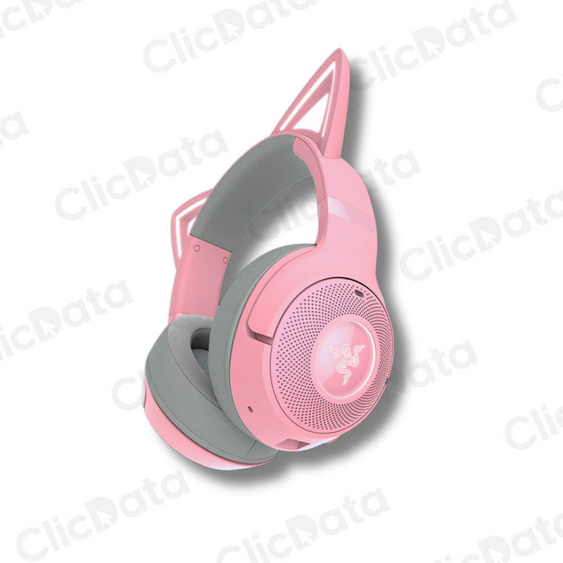 Audifono C/Microf. Razer Kraken Kitty V2 Bt Wireless Chroma Quartz (Rz04-04860100-R3U1)