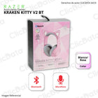 Audifono C/Microf. Razer Kraken Kitty V2 Bt Wireless Chroma Quartz (Rz04-04860100-R3U1)