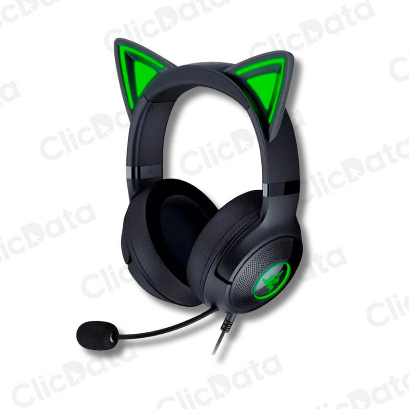 Audifono C/Microf. Razer Kraken Kitty V2 Chroma Usb Black (Rz04-04730100-R3U1)