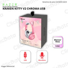 Audifono C/Microf. Razer Kraken Kitty V2 Chroma Usb Quartz (Rz04-04730200-R3U1)