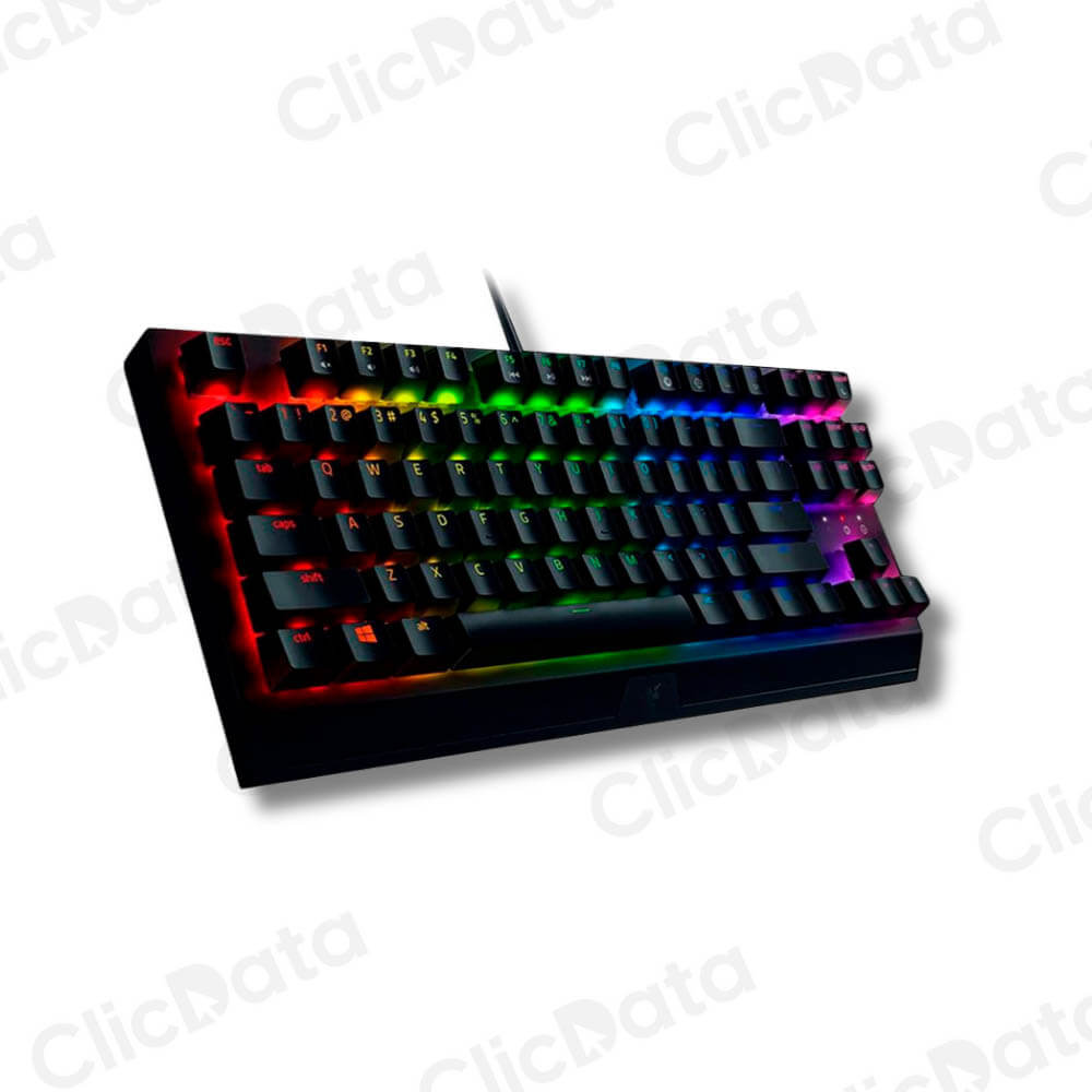 Teclado Razer Blackwidow V3 Tkl Mechanical Switch Yellow Us Chroma Black (RZ03-03491800-R3M1)