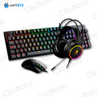 Combo Gamer Antryx GC-3100 X3 Black, Teclado Switch Red, Mouse, Auricular