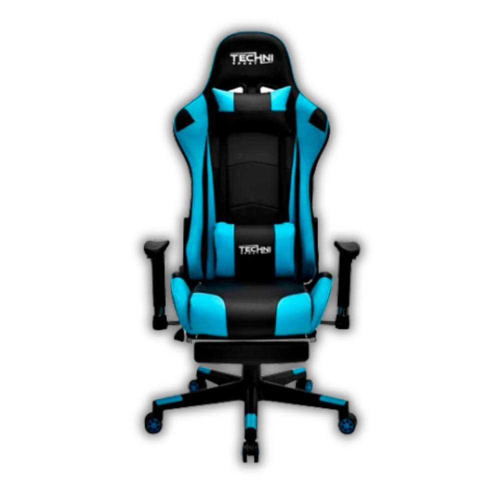 Silla Gaming Technisport con posa pies SGAZ-1