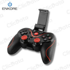 Gamepad Ludico Enk G500 Black inalámbrico 11 Botones de Función