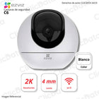 Cámara de seguridad EZVIZ C6 Blanco Inalámbrica Resolución 2K