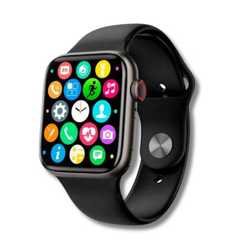 Smartwatch 10 Pro Max Evo caja de aluminio, correa y cargador.