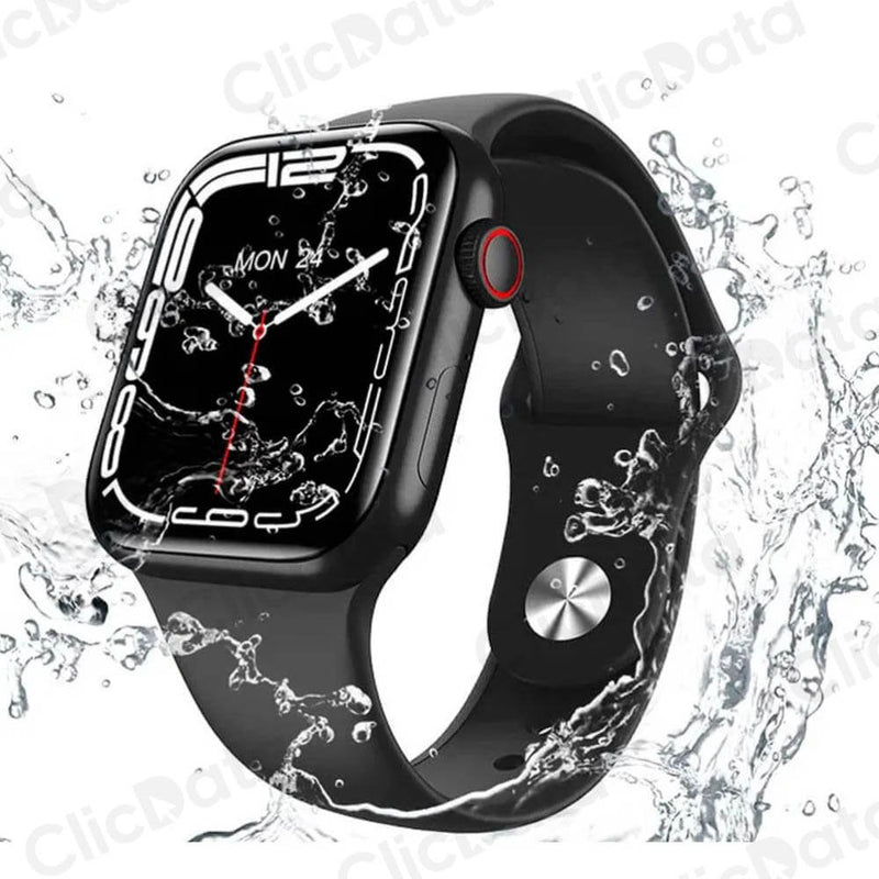 Smartwatch 10 Pro Max Evo caja de aluminio, correa y cargador.