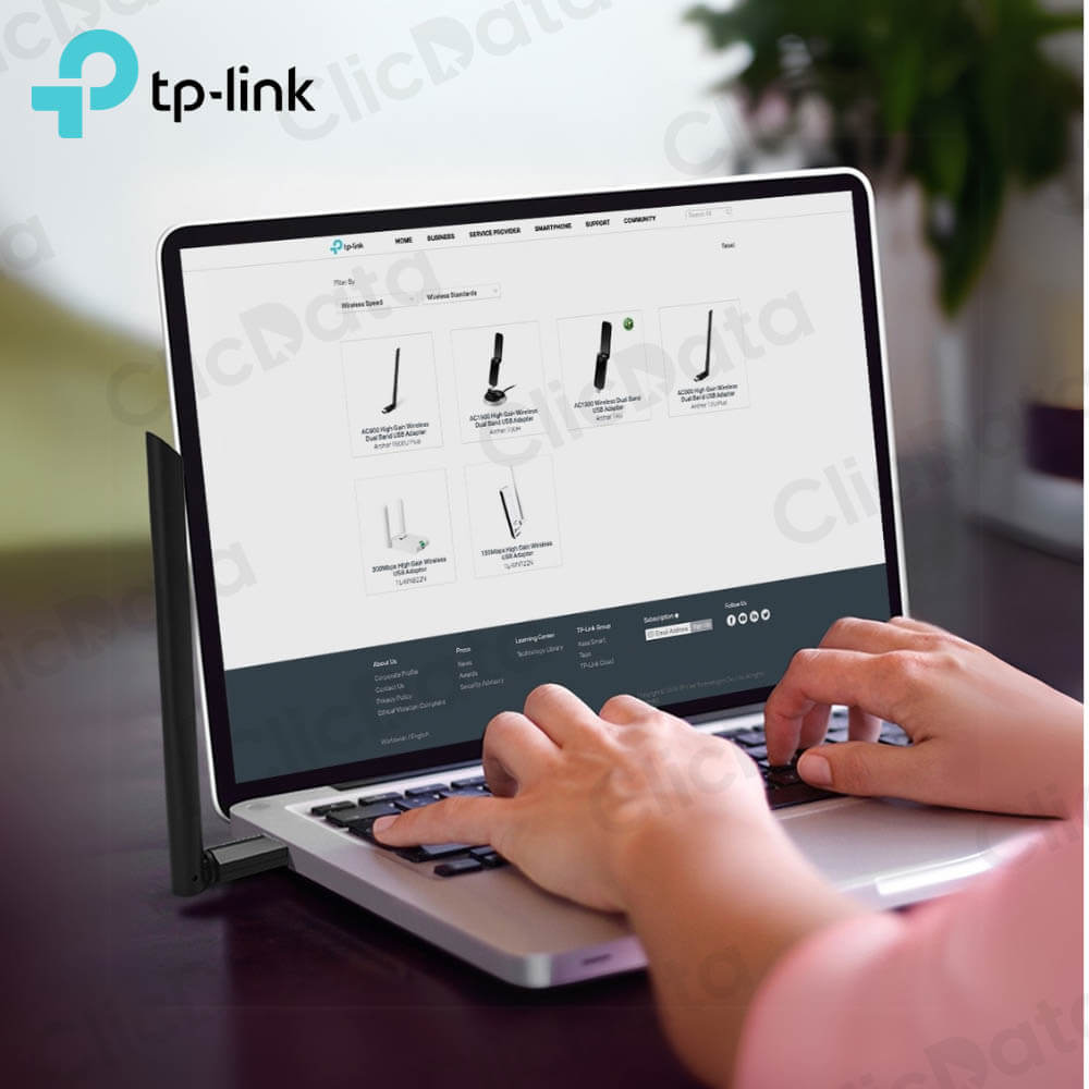 Adaptador USB RED WiFi TP-Link Archer T3U Plus AC1300