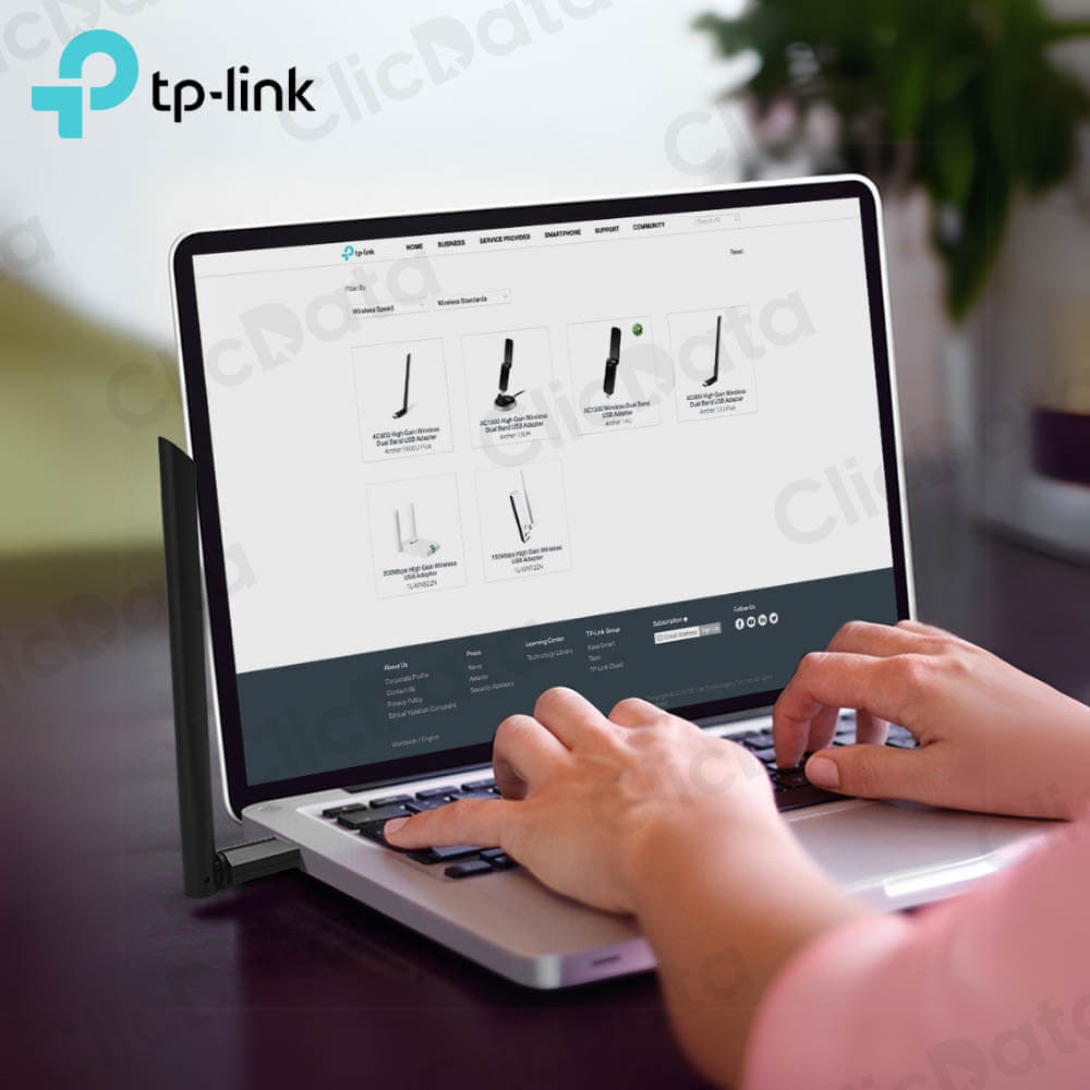 Adaptador USB WiFi TPLink Archer T3U Plus Nano Dual AC1300 Alta Ganancia