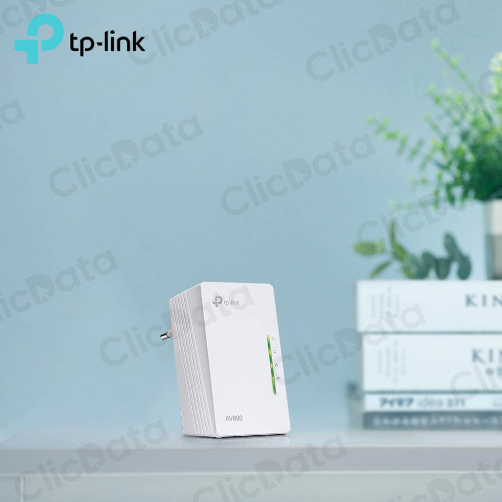 Adaptador Powerline TPLink TL-WPA4220 WiFi AV500, 300 Mbps, Dual Band
