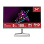 Monitor HP 24" 524SW 94C21AA 100Hz 5ms HDMI, VGA 3 Blanco