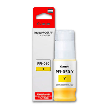 Tinta Canon PFI 050 Yellow 70ML imagePROGRAF TC20, TC 20M Original