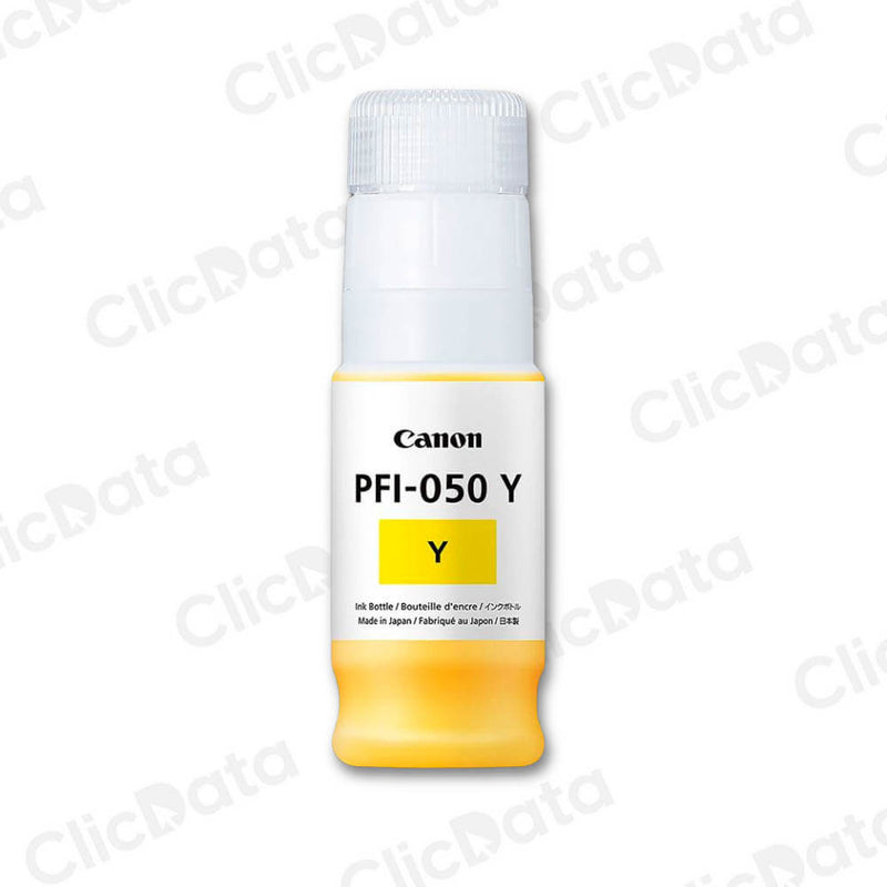 Tinta Canon PFI 050 Yellow 70ML imagePROGRAF TC20, TC 20M Original