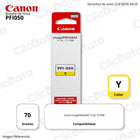 Tinta Canon PFI 050 Yellow 70ML imagePROGRAF TC20, TC 20M Original
