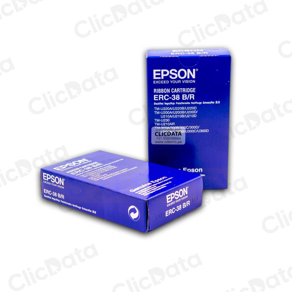 Cinta Epson ERC-38B / TM-U200/220/300/325/375 Original