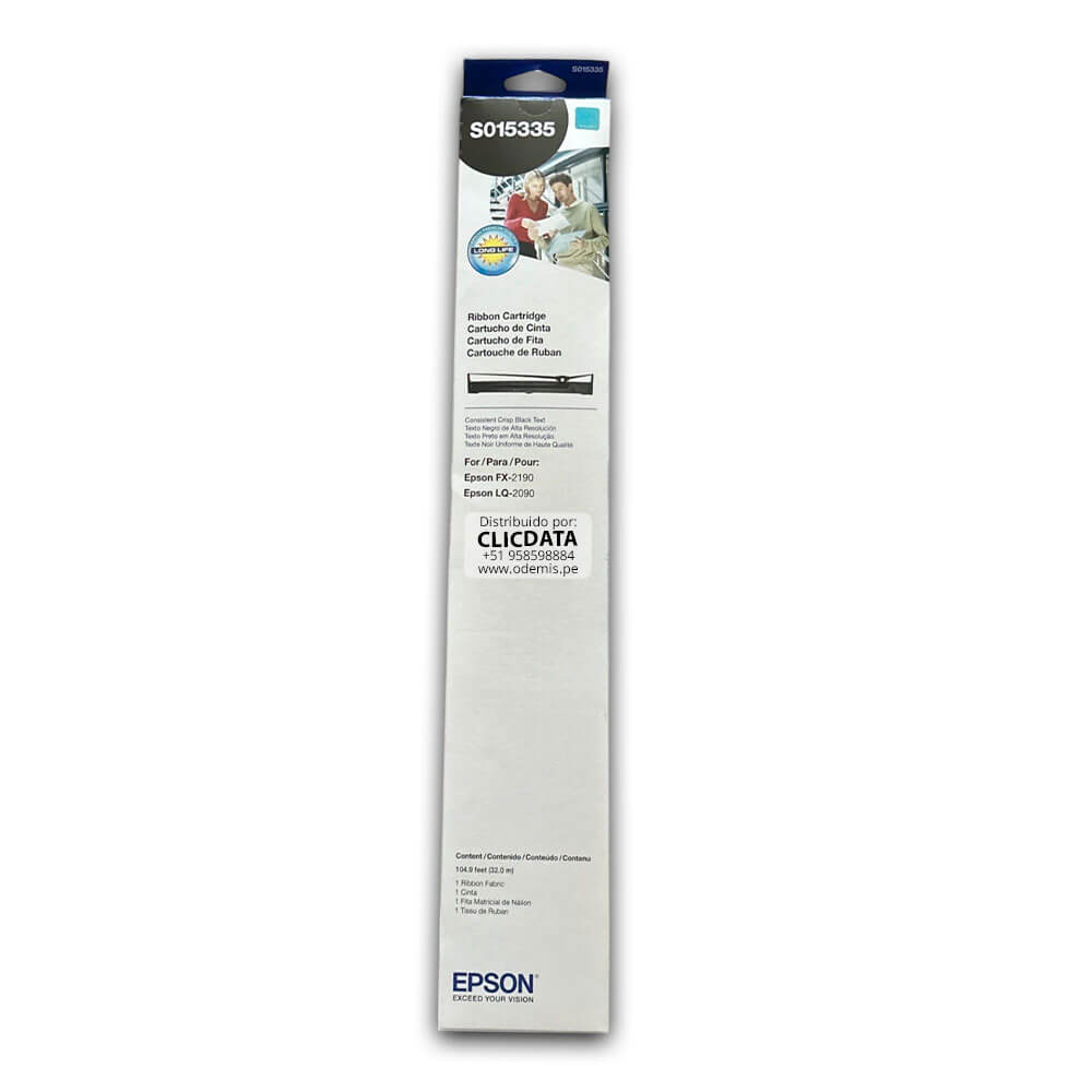 Cinta Epson S015335 FX2190, LQ2090 Negro Original