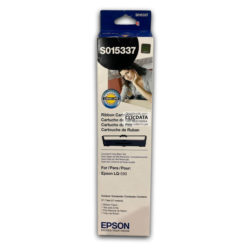 Cinta Epson S015337 LQ590 Negro Original