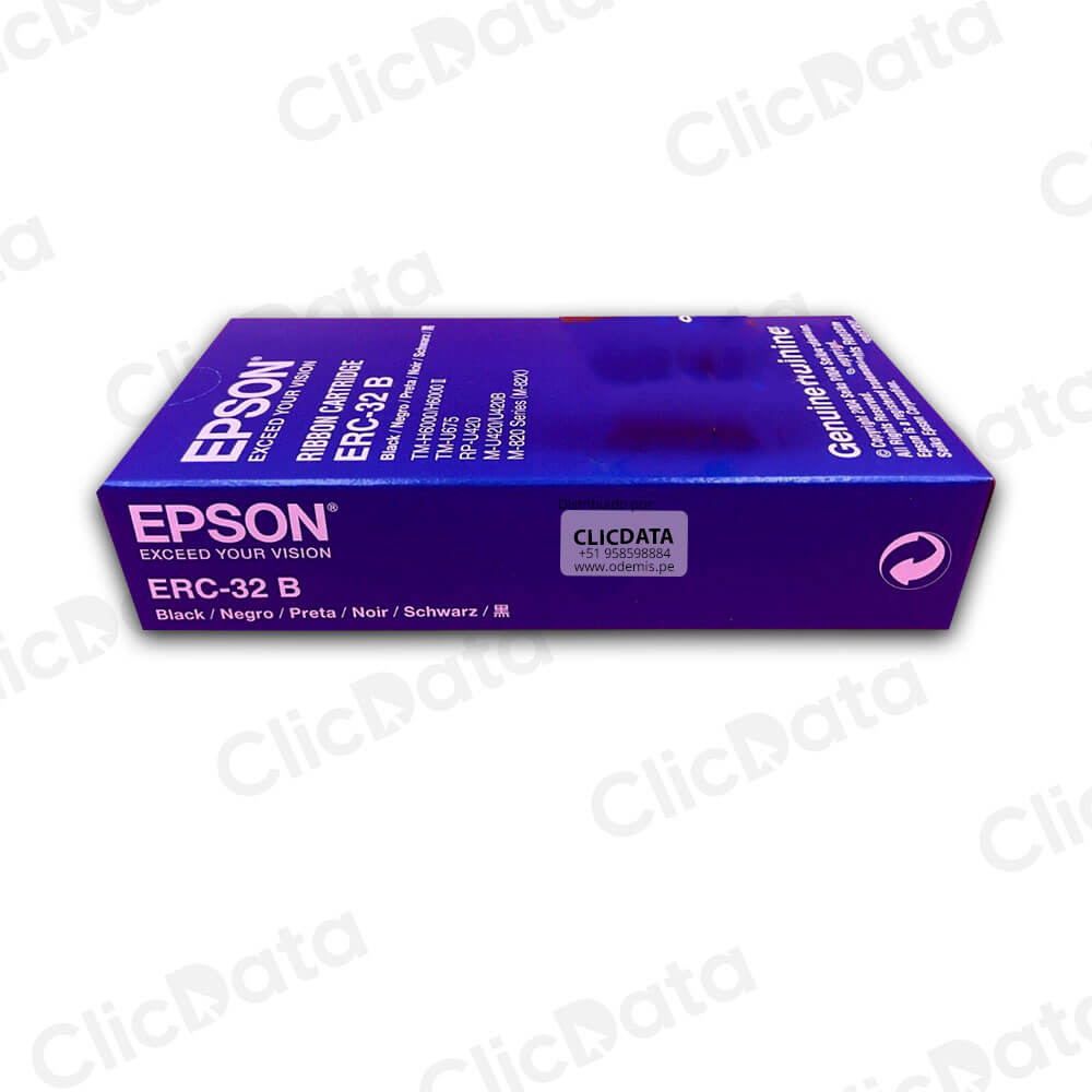 Cinta Epson ERC-32B // TM-U675/H6000 Negro Original