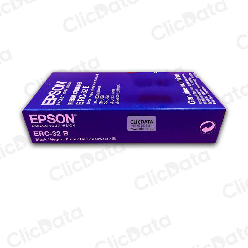 Cinta Epson ERC-32B // TM-U675/H6000 Negro Original